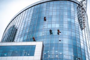 commercial building cleaning